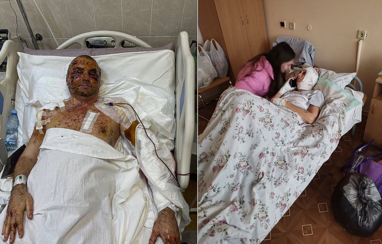 Pain, shock in Dnipro’s main hospital as families pray for loved ones after Russian attack