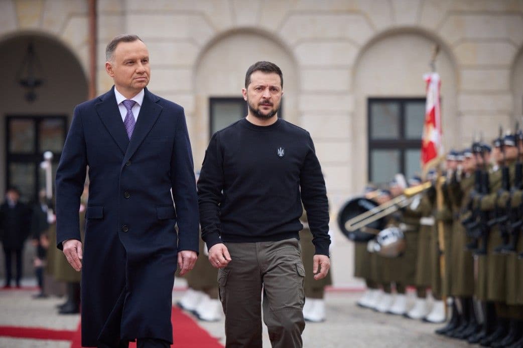 Duda: Grain dispute will not disrupt good relations between Poland, Ukraine