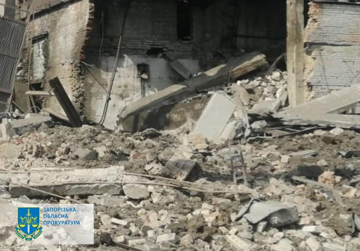 2 injured in Russian airstrikes on Zaporizhzhia Oblast