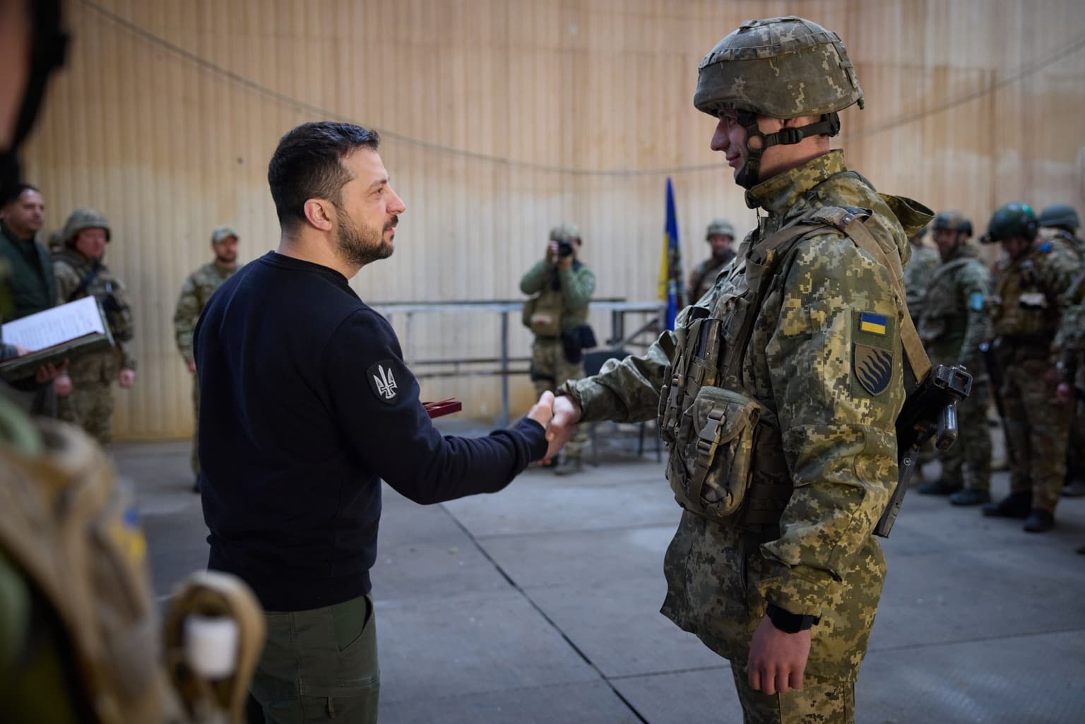 Zelensky visits military positions near front-line city of Avdiivka