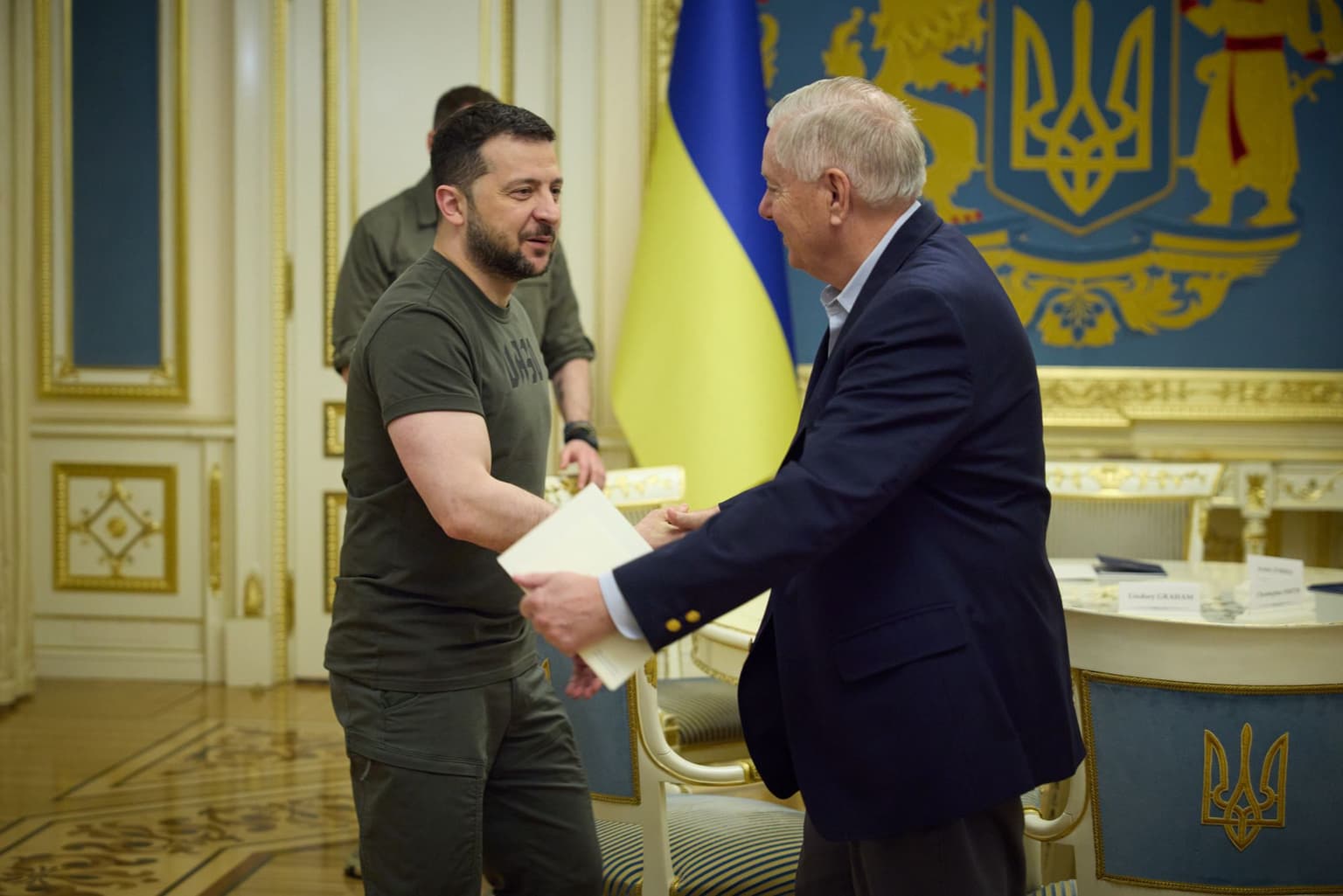 US senator meets Zelensky, calls for supplying ATACMS to Ukraine