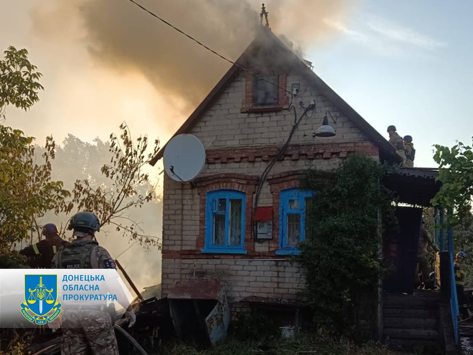 Russian army shells town in Donetsk Oblast, injures 2 civilians