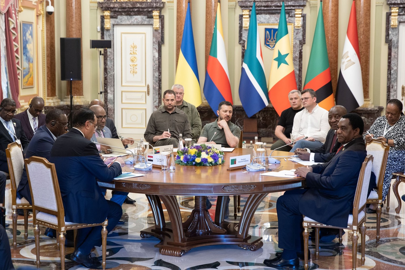 Ukraine war latest: Russia attacks Kyiv with Kinzhal missiles as African leaders visit the capital