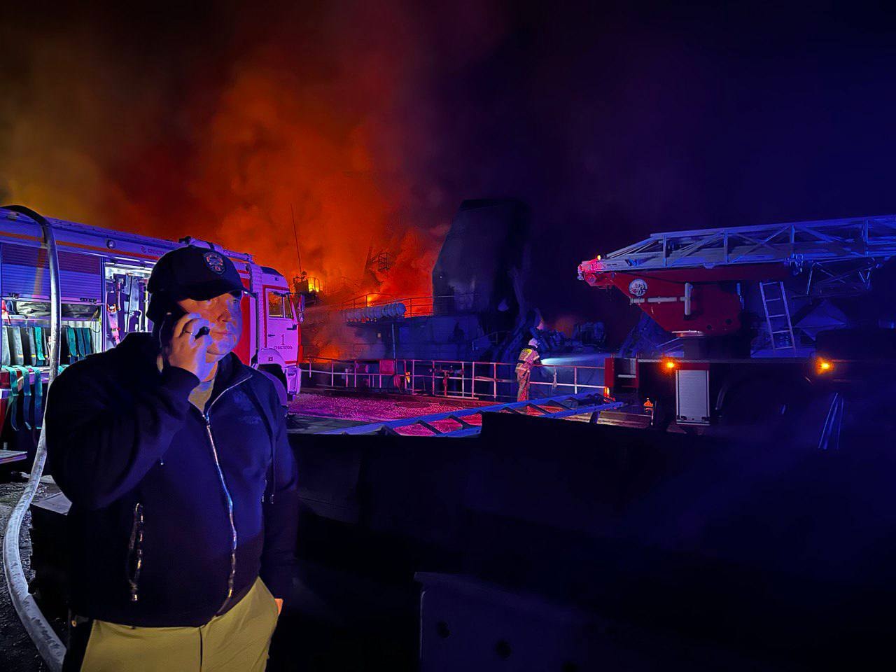 Ukraine war latest: Strike on shipyard in occupied Sevastopol damages 2 Russian vessels