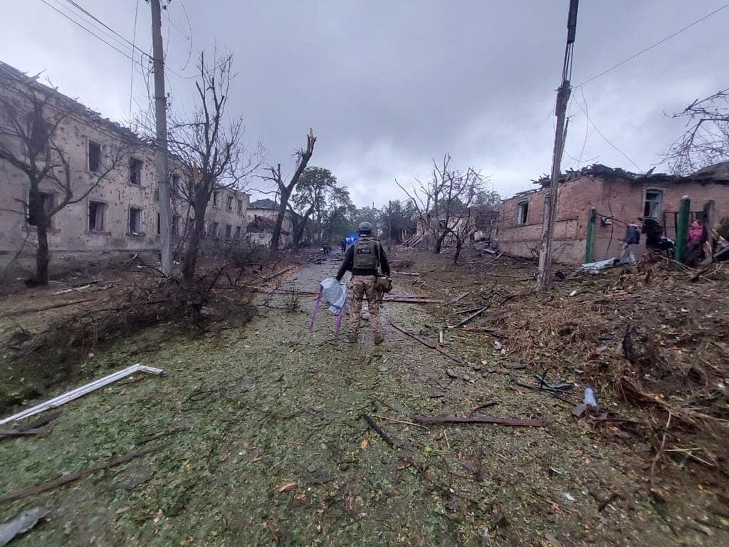 Russia fires missile at Donetsk Oblast’s Kostiantynivka, injures 4, including child