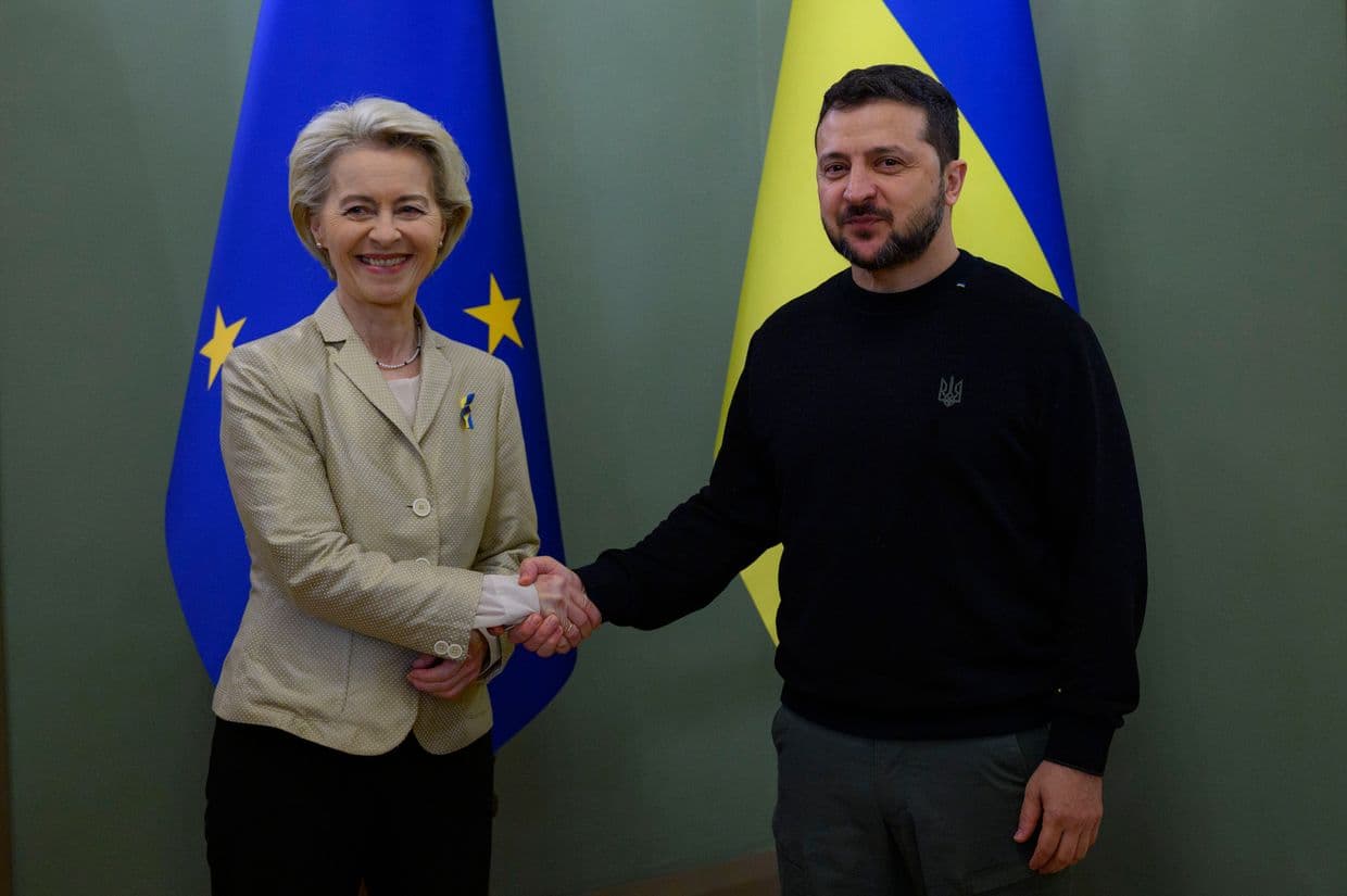 Media: EU believes Ukraine has implemented 4 of 7 steps needed for membership talks