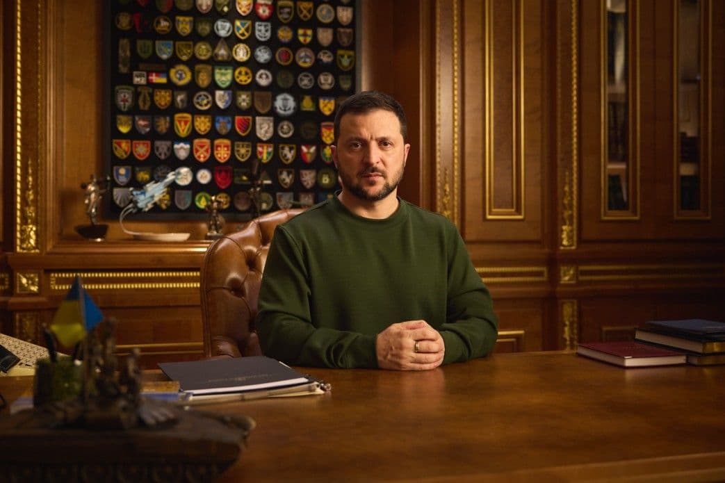 Zelensky delivers New Year’s address thanking Ukrainian troops, civil society