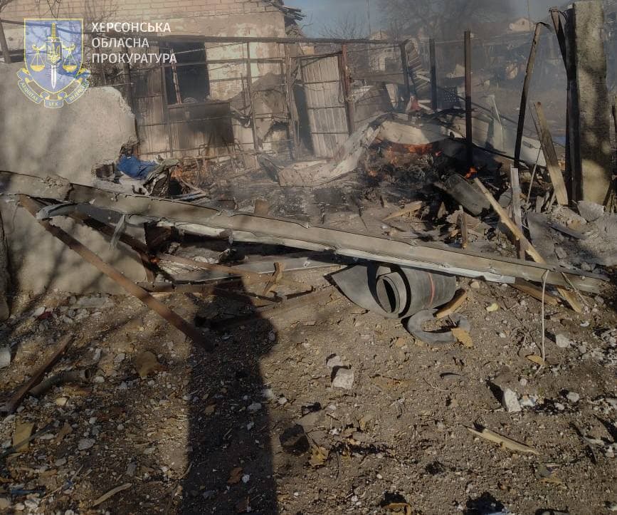 Russian attacks on Kherson Oblast kill at least 1