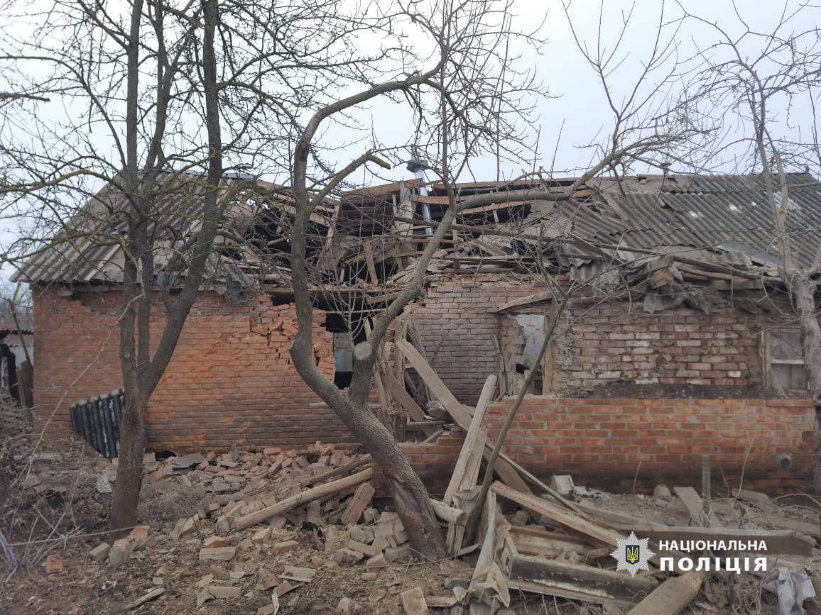 Russian attacks in Kharkiv Oblast kill 1, injure 1
