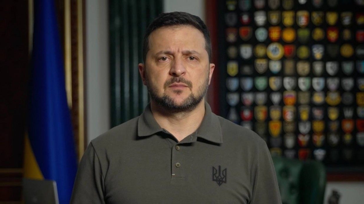 Zelensky: Ukraine downs 104 of 112 Shahed drones launched by Russia this week