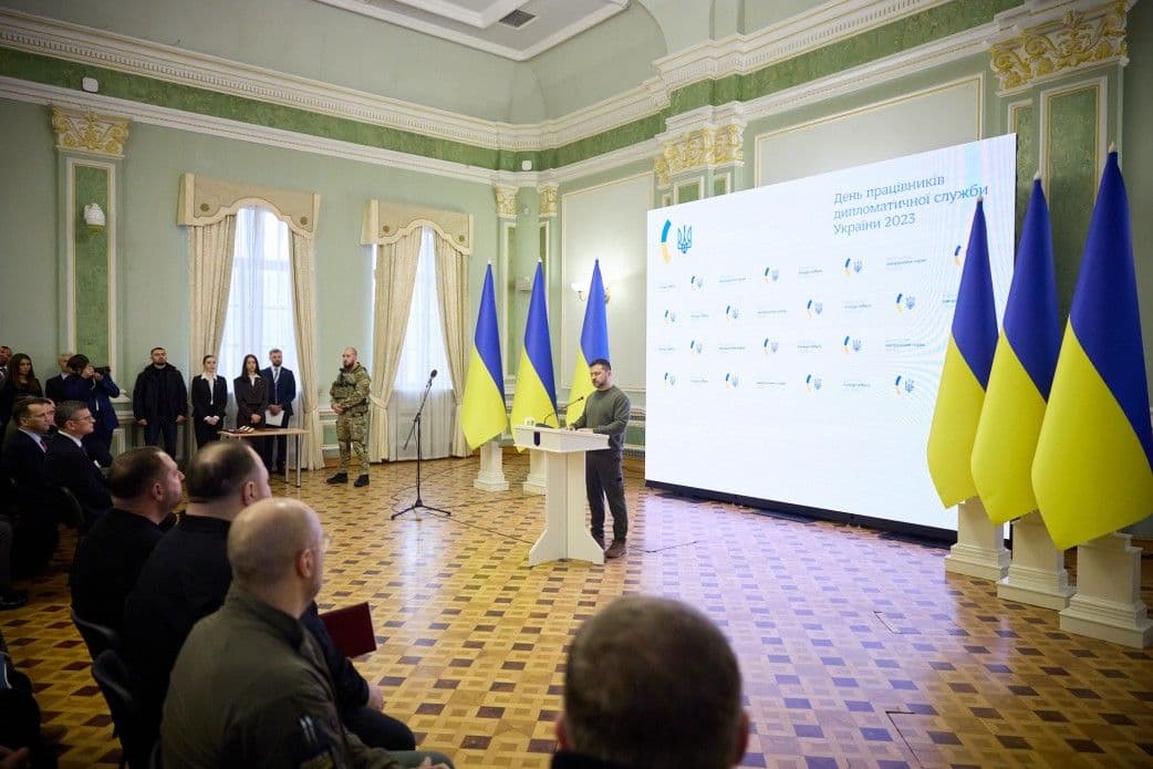 Zelensky outlines Ukraine's 2024 foreign policy goals