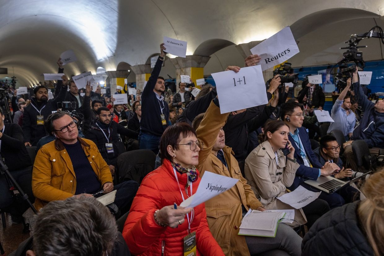 Ukraine rises in World Press Freedom Index despite constraints of full-scale war