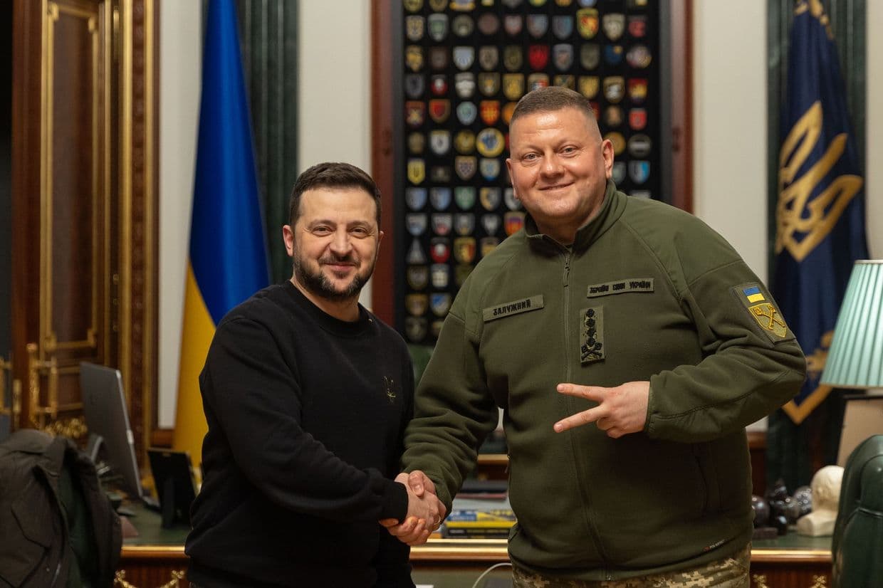 Zelensky dismisses Chief Commander Zaluzhnyi, appoints Syrskyi in his place