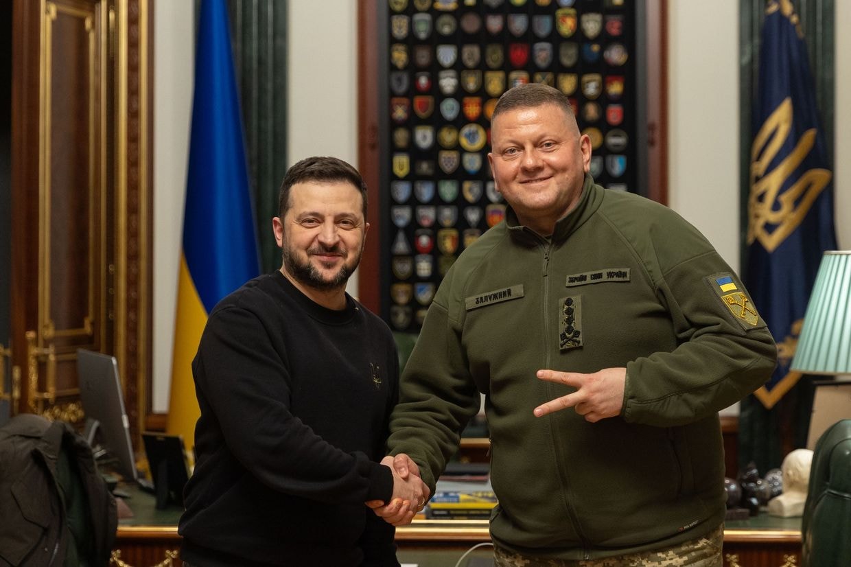 Zelensky dismisses Chief Commander Zaluzhnyi, appoints Syrskyi in his place