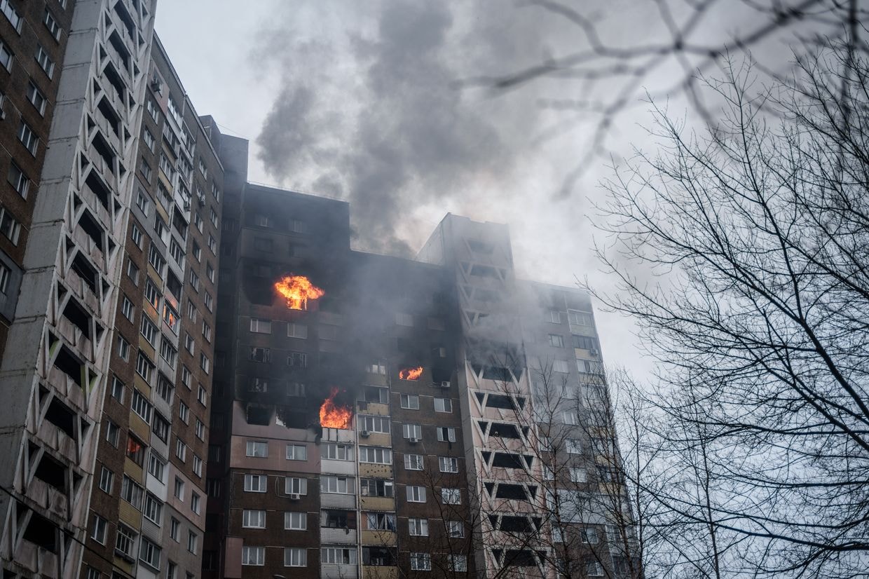 Ukraine war latest: Russia's large-scale attack kills 5, injures 50