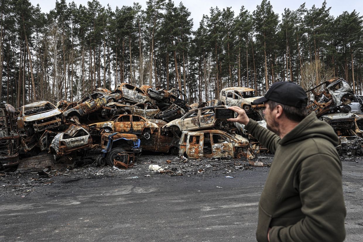 ‘Shock therapy:’ War tourism in Ukraine attracts foreigners to see scars of Russia's invasion