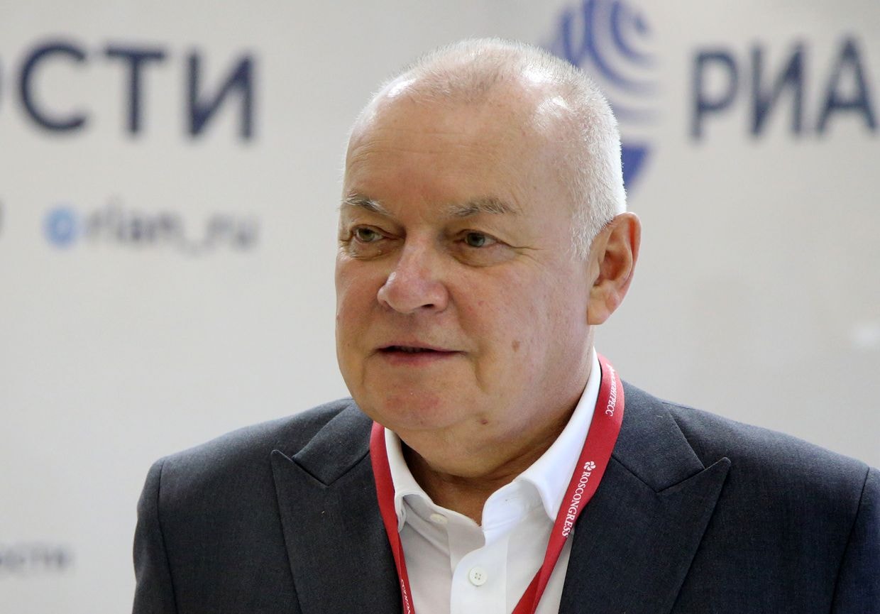 Russian propagandist Dmitry Kiselyov.