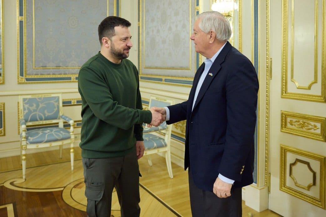 US Senator Graham in Kyiv: 'If you want aid to Ukraine, you'd better start talking to American taxpayers'