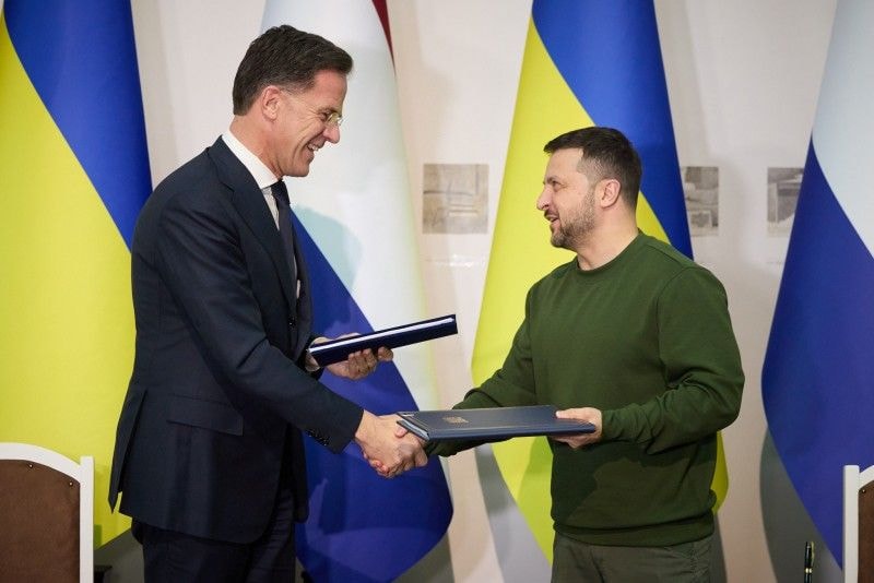 Ukraine war latest: Ukraine signs long-term security agreement with Netherlands