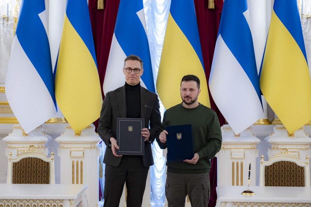 Ukraine, Finland sign long-term security agreement