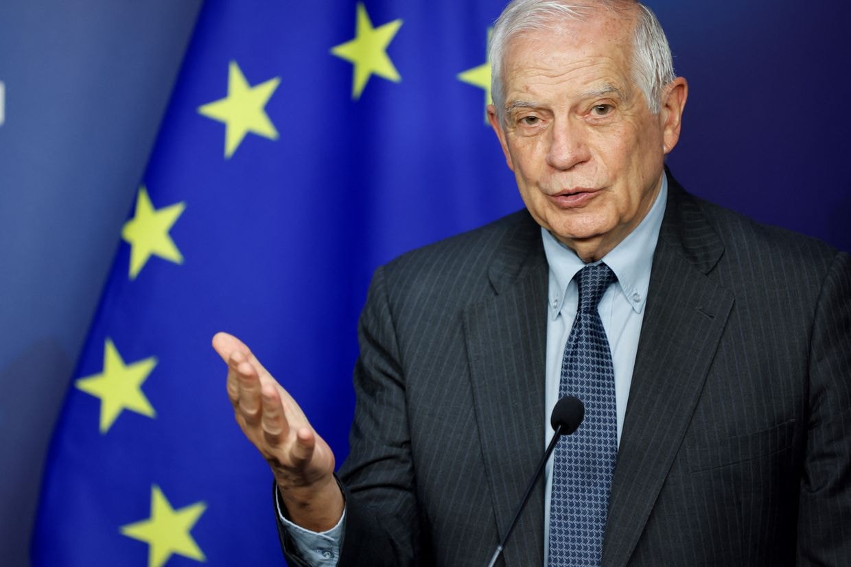 The EU's chief diplomat, Josep Borrell, urged on Aug. 26 to lift restrictions on Ukraine's use of Western long-range weapons.