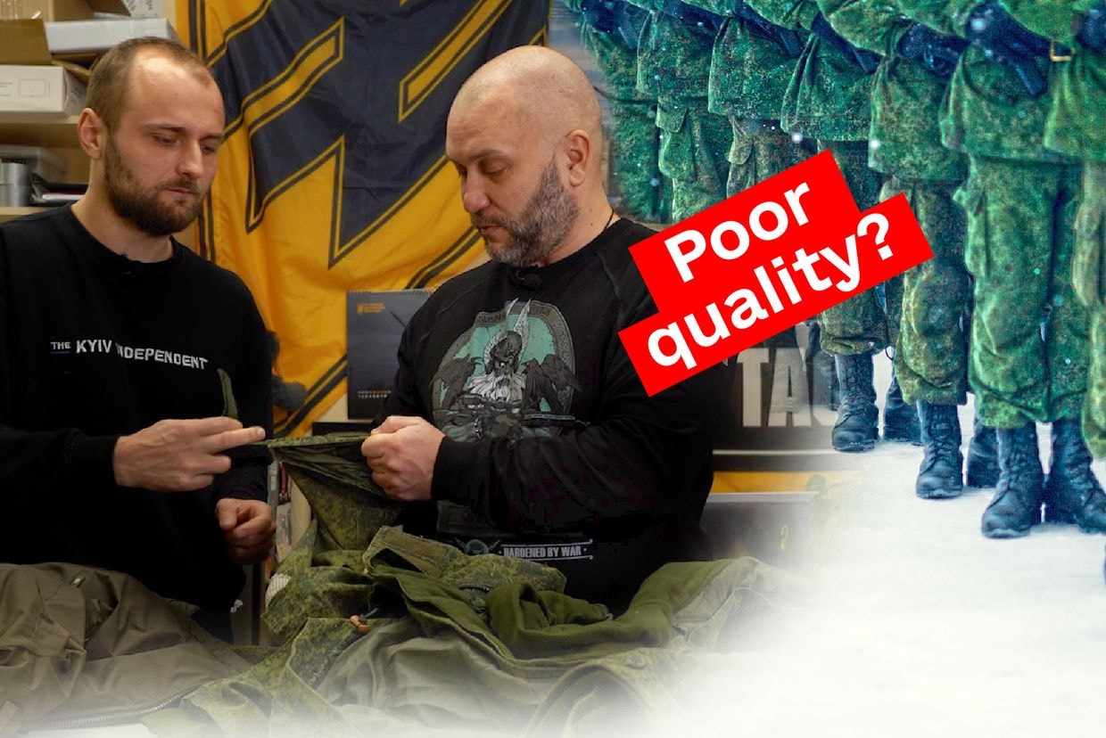 Russian military uniforms reveal inequality between forces