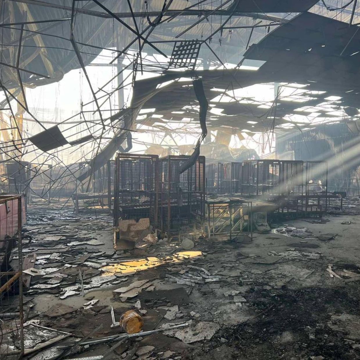 Russian attack on Odesa postal depot destroys 15.5 tons of shipments
