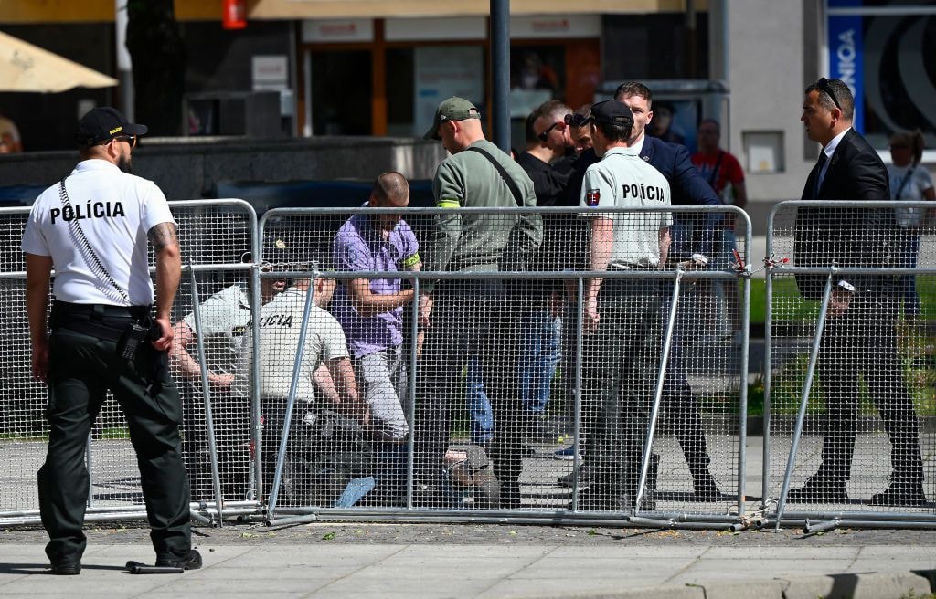 Slovak PM 'no longer in life-threatening condition' after assassination attempt