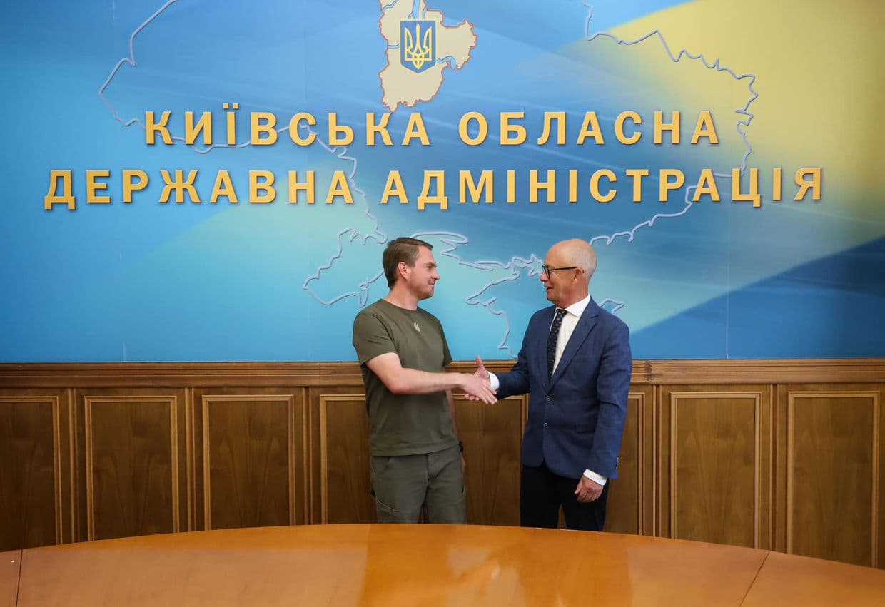Danish Ambassador holds discussions with top authority of Kyiv Regional Military Administration about collaborative initiatives for Kyiv Oblast