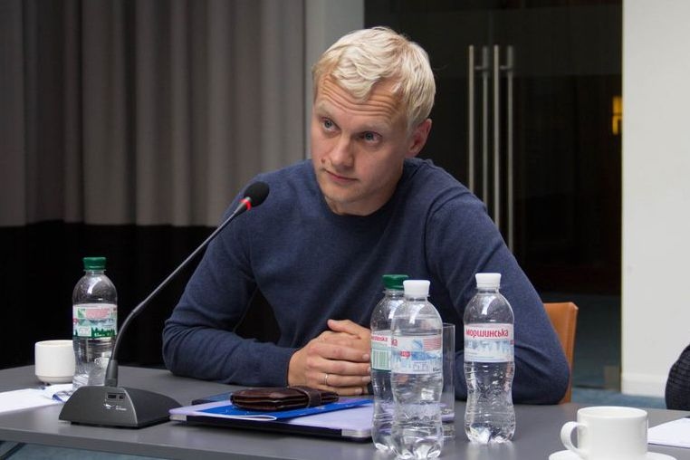 Vitaly Shabunin, head of the Anti-Corruption Action Center on Sept. 26, 2019.