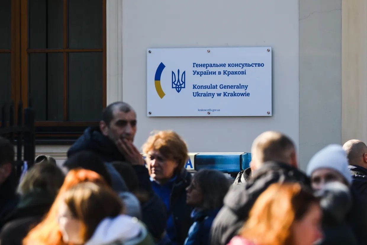 Ukrainian men abroad can now register for military service at foreign consulates