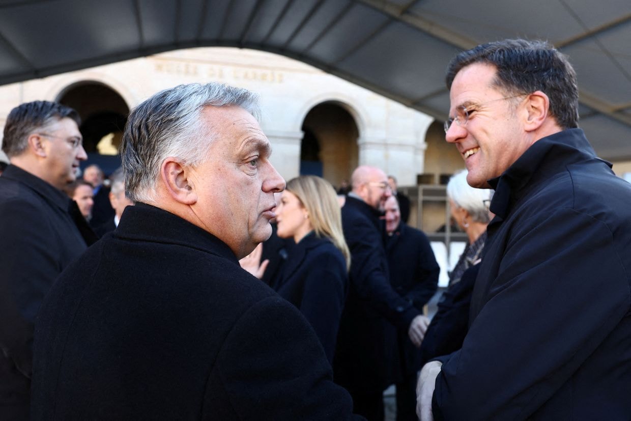 Rutte endorsed by Orban as next NATO Secretary General after agreeing to Hungary's opt-out of Ukraine support