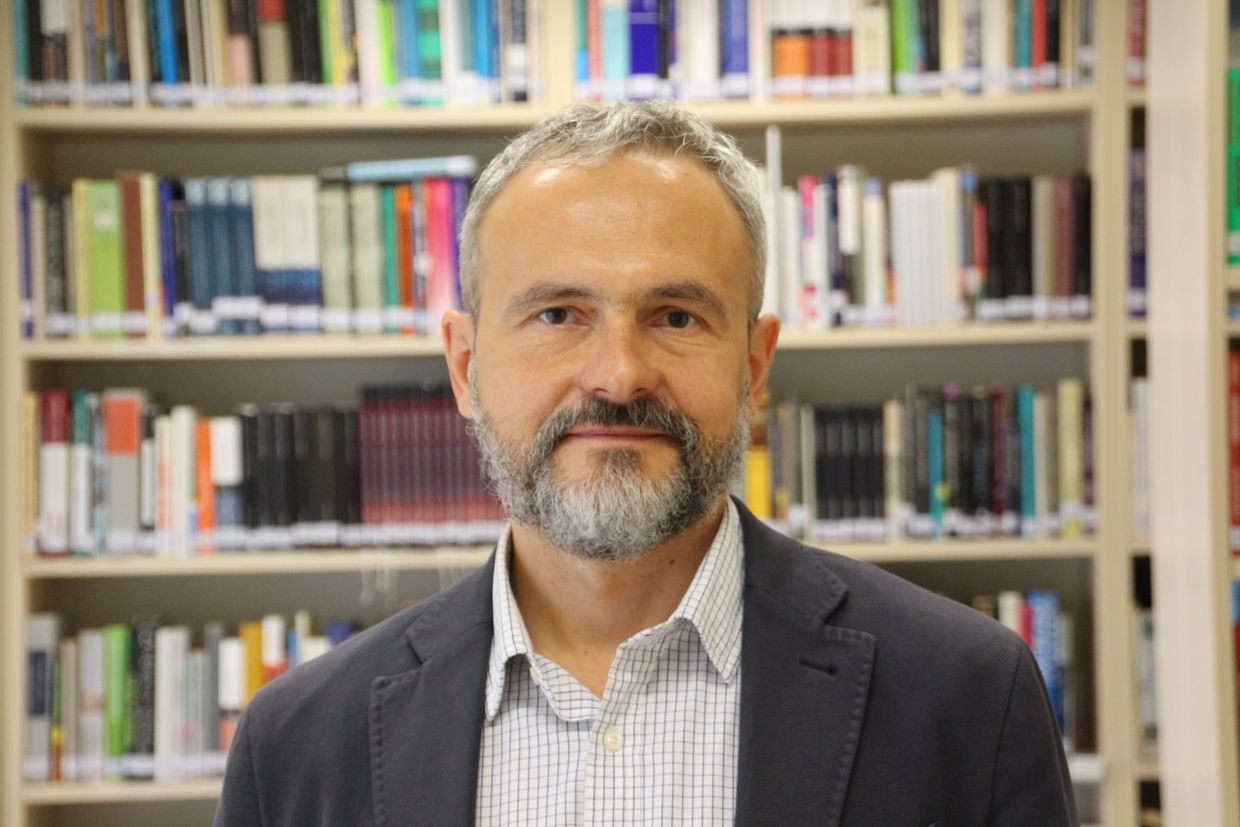 Professor Viacheslav Morozov, who was found guilty of espionage