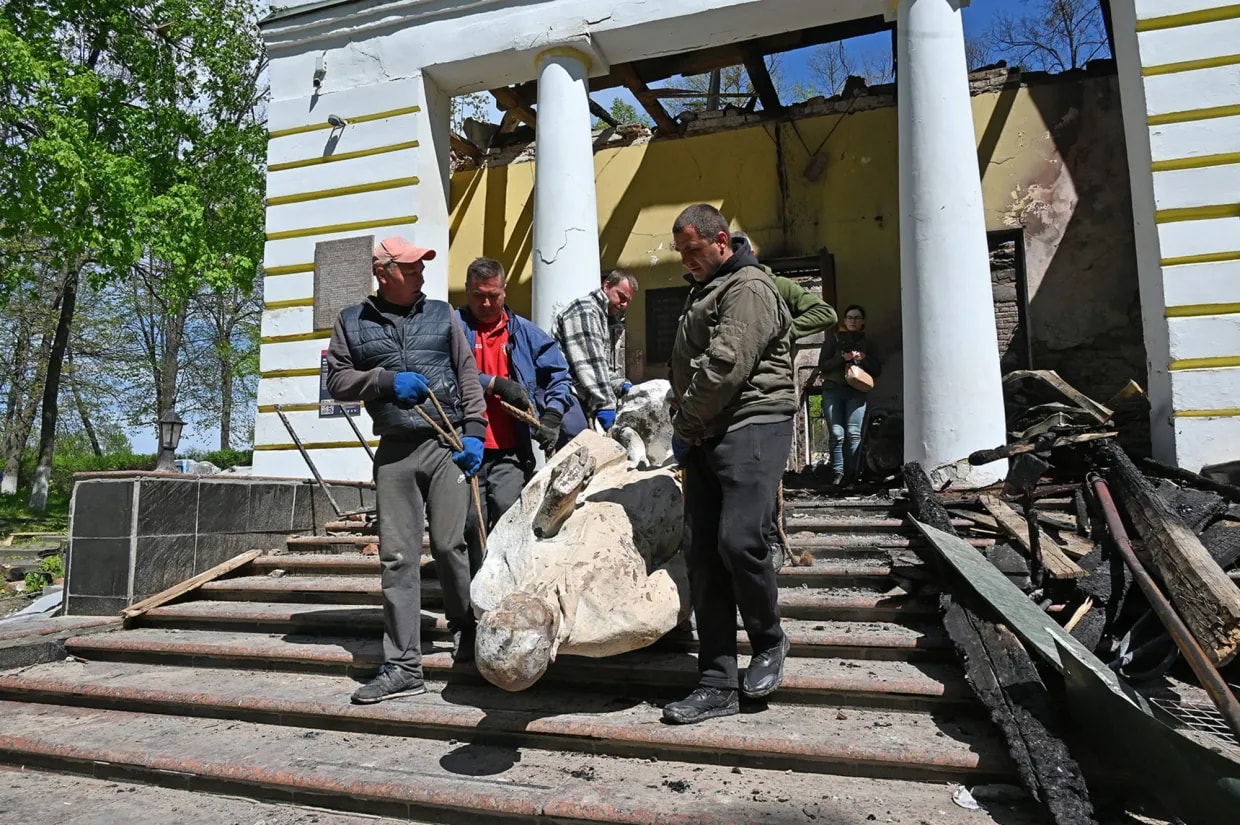 Russian colonel charged in absentia for ordering attacks on civilian infrastructure