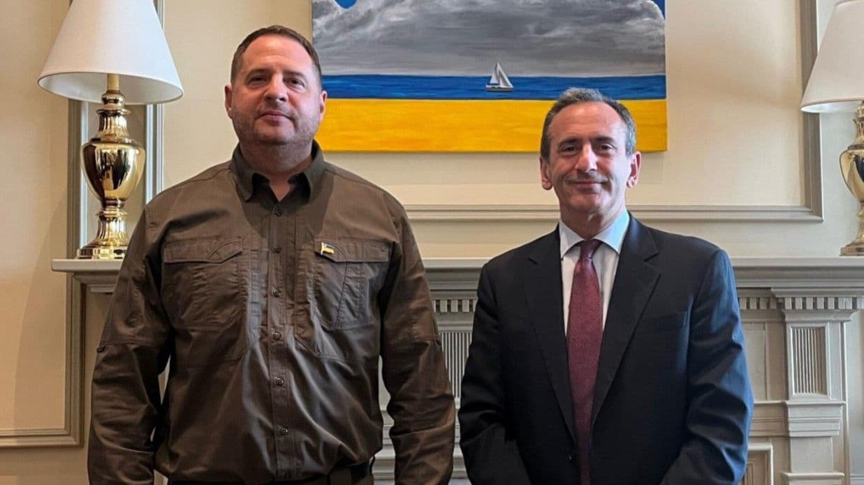 Yermak holds talks with VP Harris' national security advisor