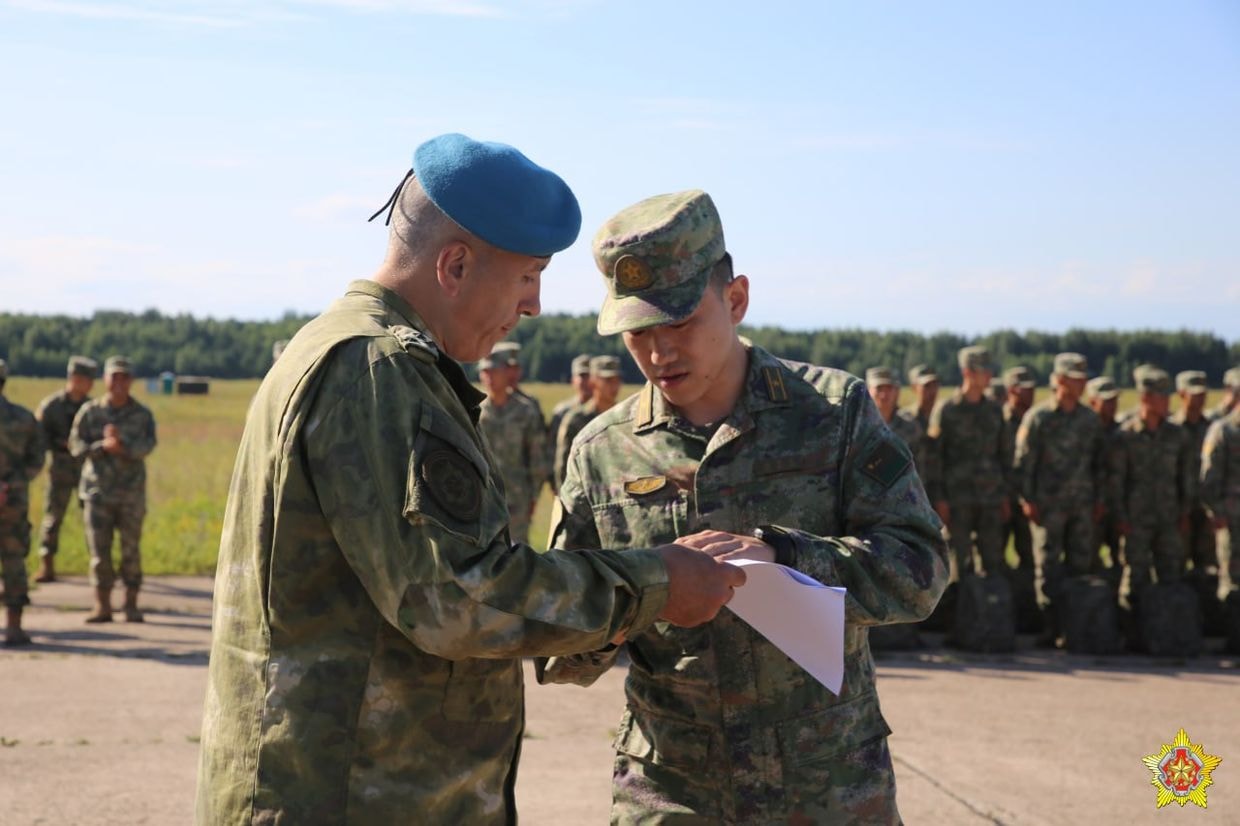 Chinese military personnel arrive in Belarus for joint exercises