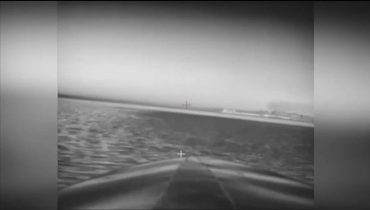 Ukrainian aerial, naval drones attack Russian base in Crimea, source says