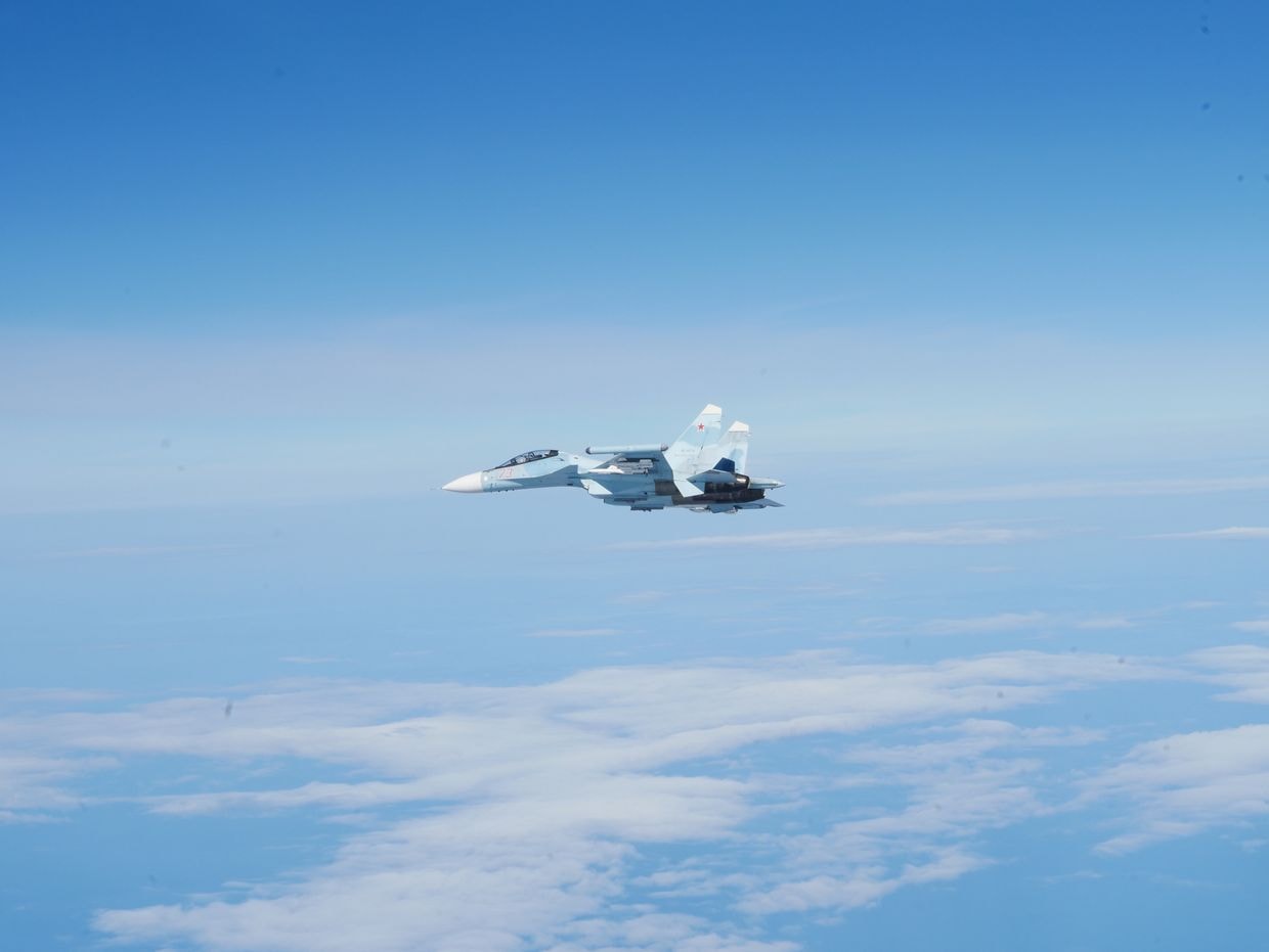 NATO jets intercept six Russian aircraft flying over Baltic Sea
