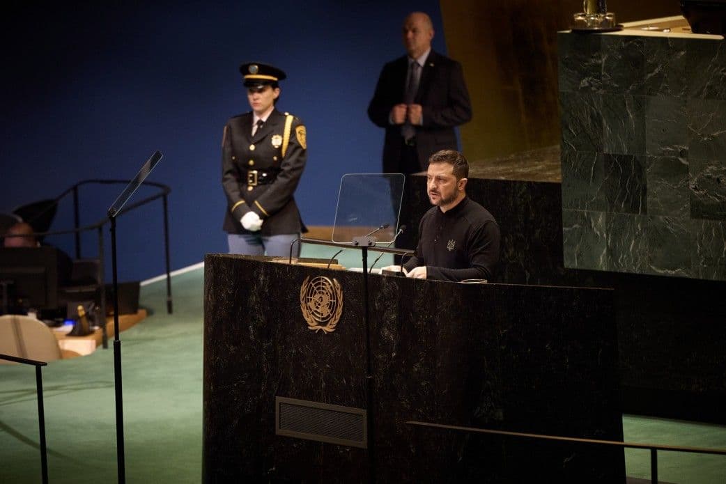 'There can be no just peace without Ukraine' — Zelensky's full speech at the UN General Assembly
