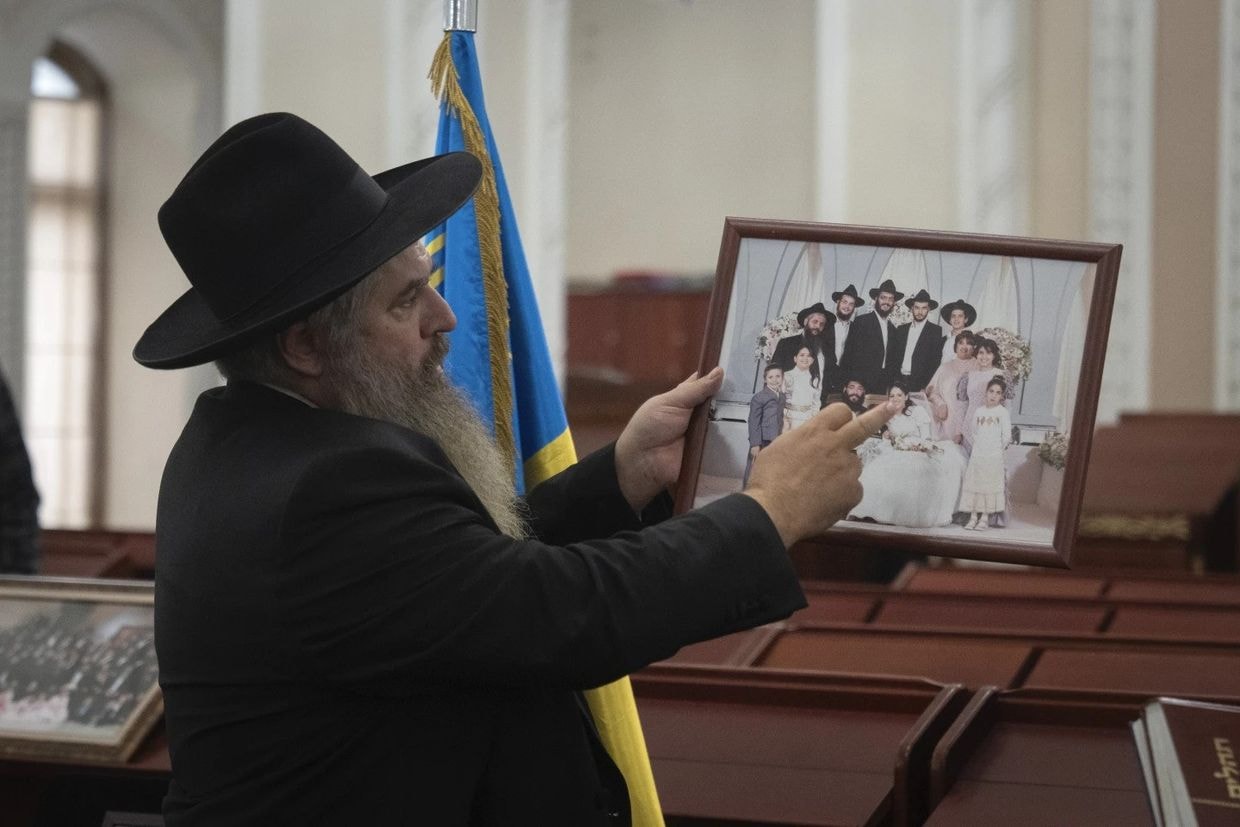 Ukraine's chief rabbi mourns loss of adopted son, killed in combat