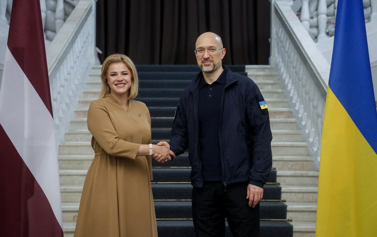 Latvia pledges new military aid package for Ukraine, including armored vehicles