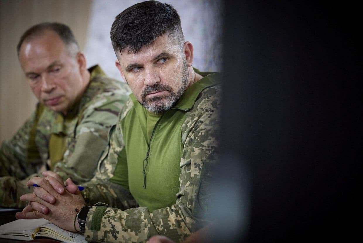 Zelensky officially dismisses Joint Forces Commander Andrii Hnatov, now serving in General Staff