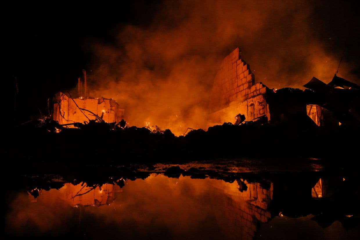 At least 9 injured in Russian attacks on Ukraine over past day