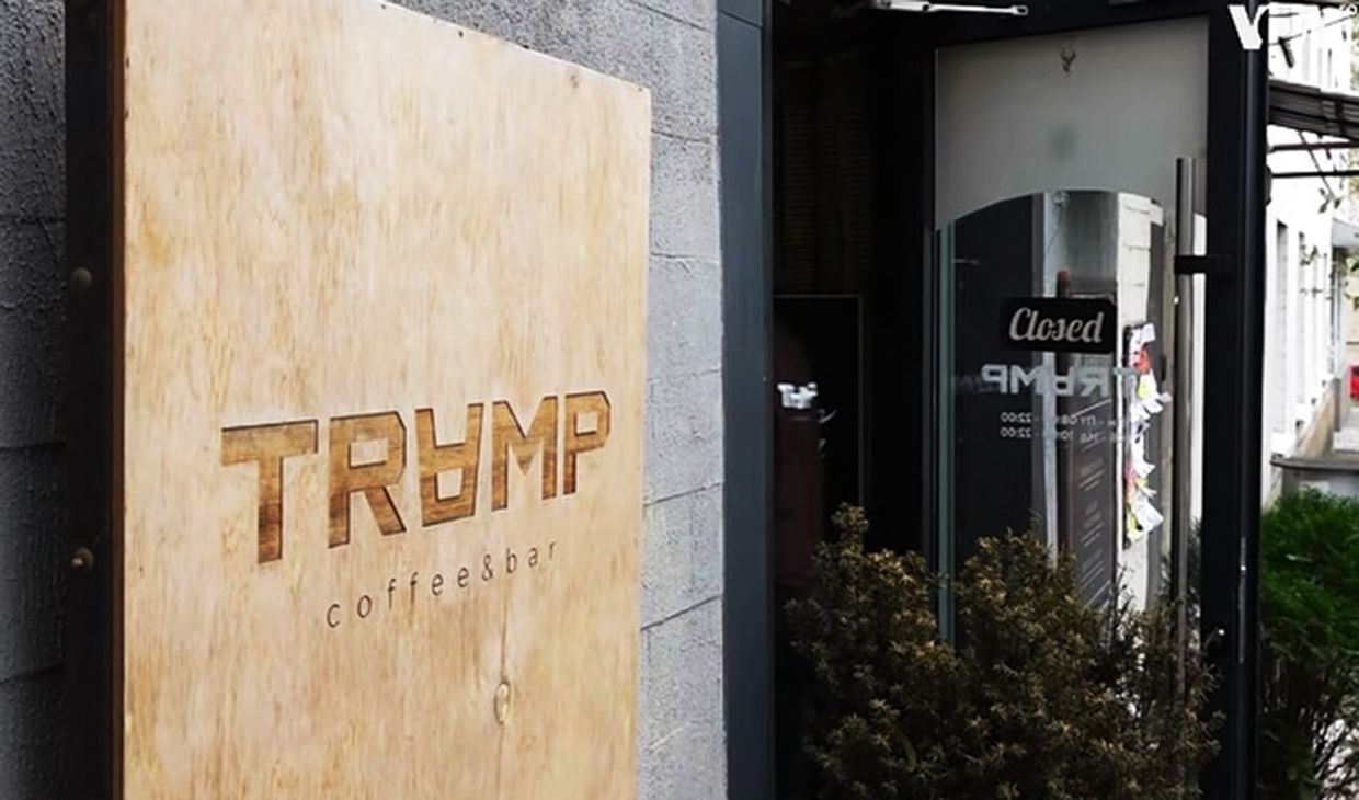 Nolan coffeeshop before rebranding.