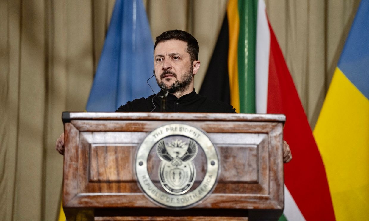 Russia expected London talks to collapse but allies showed unity, Zelensky says