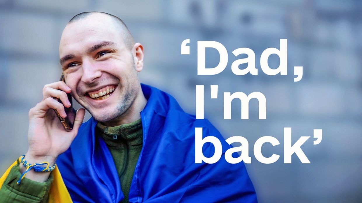 Tears and joy at largest POW swap between Ukraine and Russia