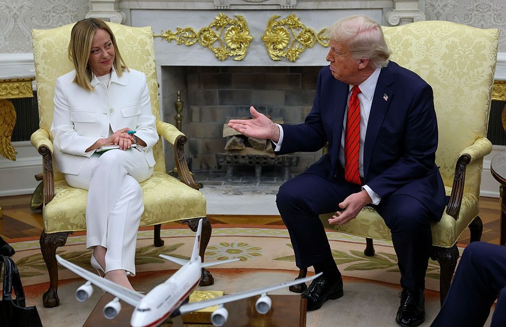 Meloni, Trump meet in Washington, discuss Ukraine ceasefire, US tariffs