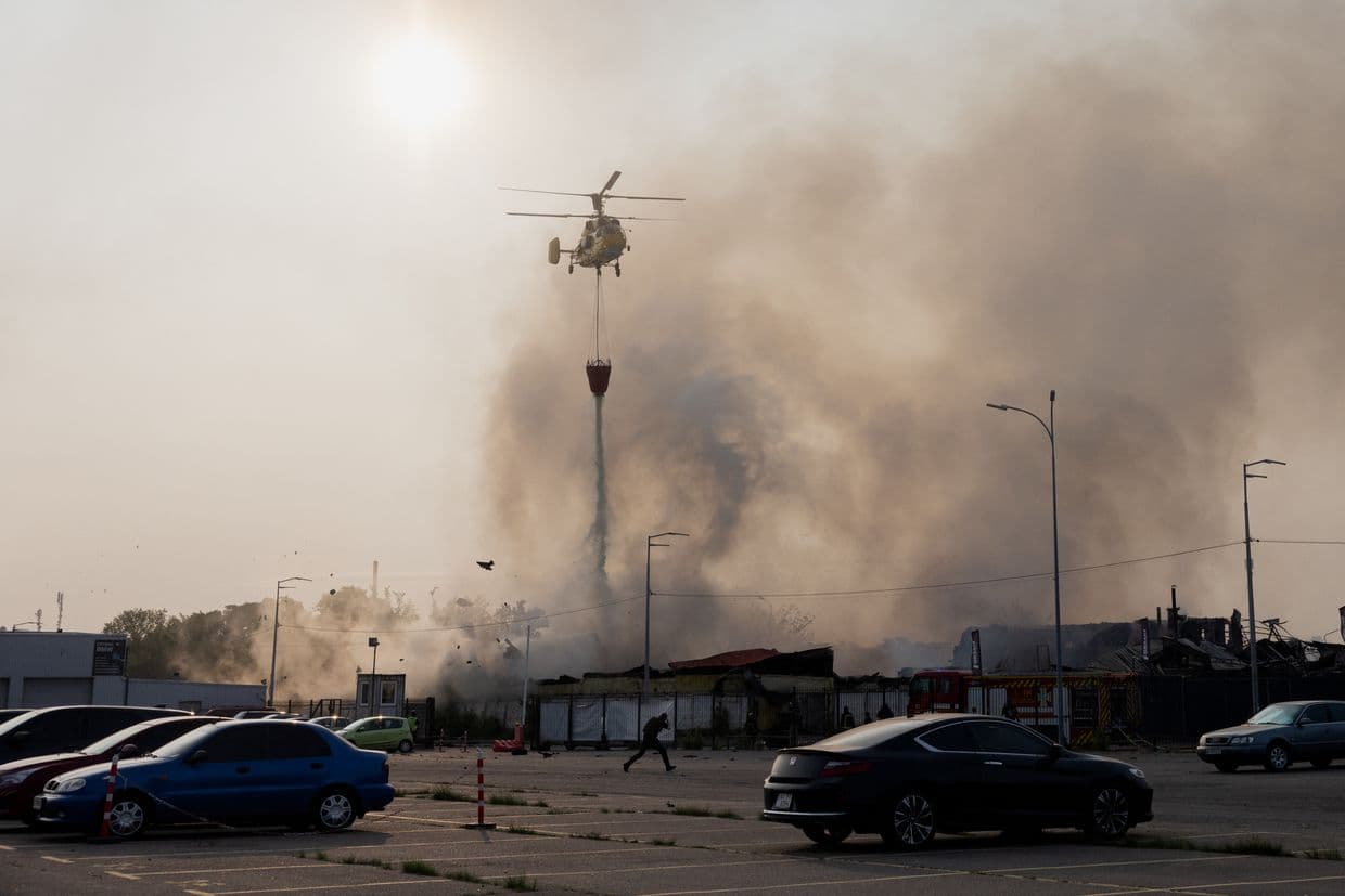 'We love our country’ — As Russia steps up its attacks, Kyiv residents choose to stay