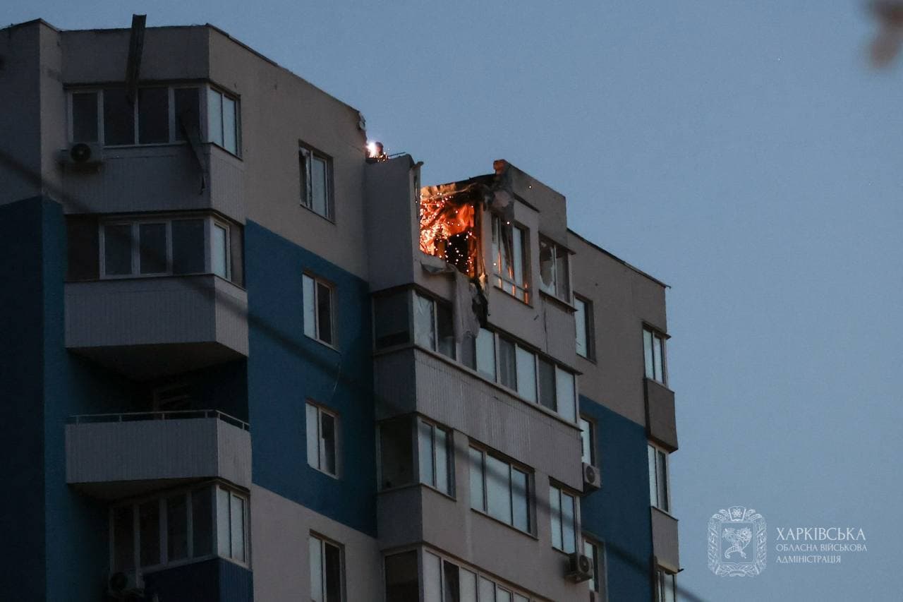 Russian missile strikes Kharkiv Oblast, killing teenage girl, injuring 9