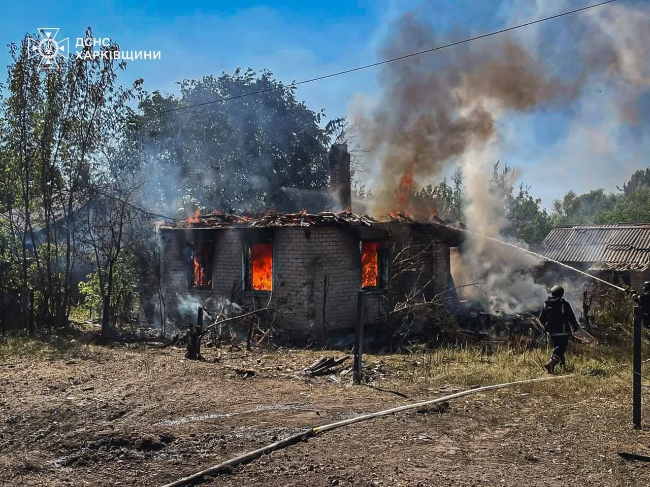 Russian attack kills 6 as civilians gather for humanitarian aid in Kharkiv Oblast